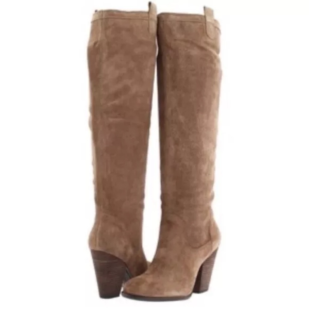 Vince Camuto Tan Heeled Boots
